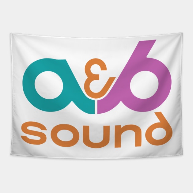 a&b sound logo Tapestry by DCMiller01