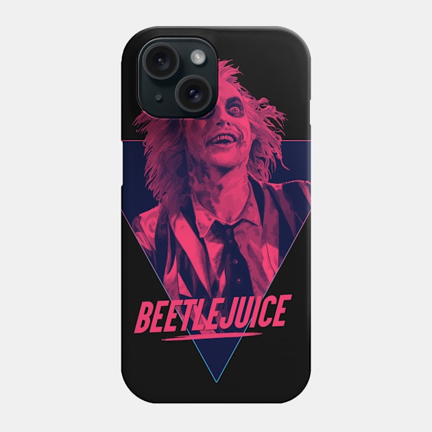 Beetlejuice 80s design Phone Case by TheSnowWatch