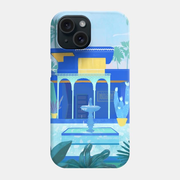 Morocco, Marrakech Phone Case by Petras