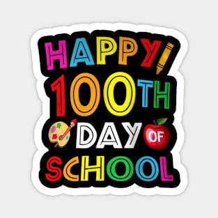 100Th Day Of School Teachers Kids Child Happy 100 Days Magnet