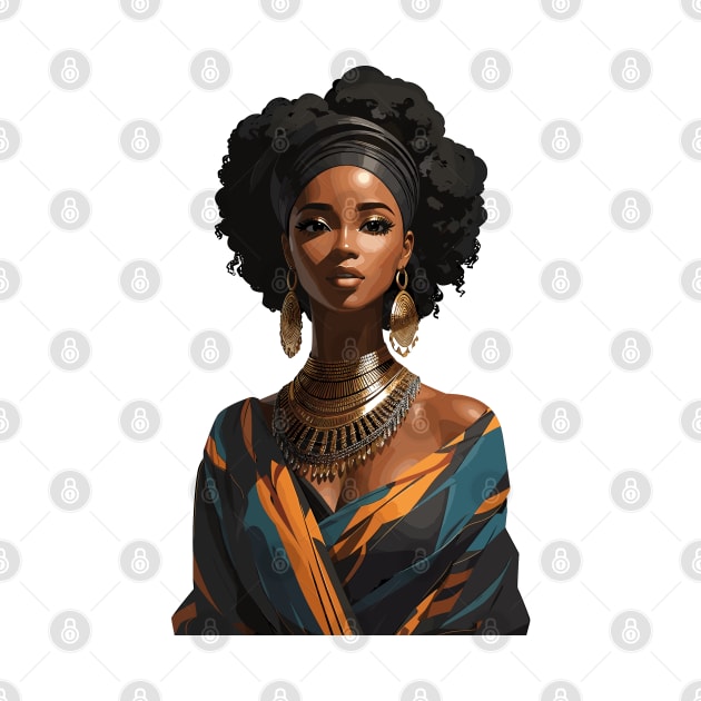 Afrocentric Woman by Graceful Designs