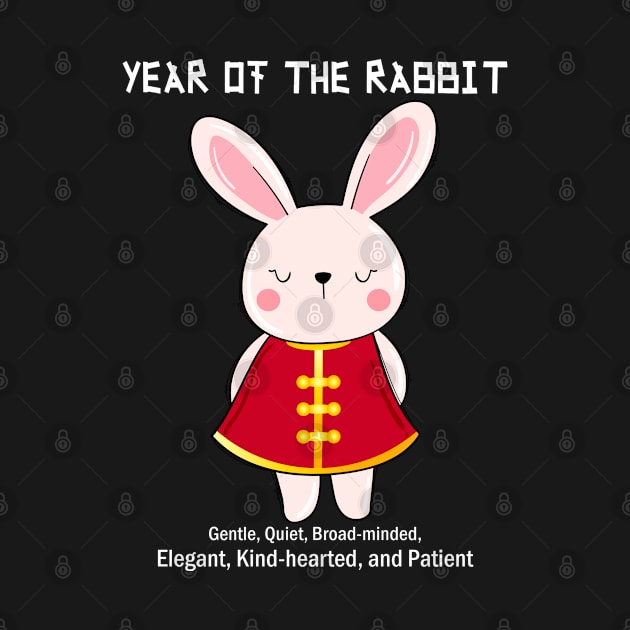 Year Of The Rabbit 2023 Zodiac Happy Chinese New Year 2023 by Charaf Eddine