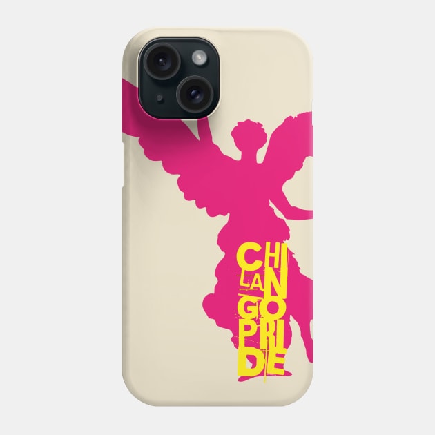 Chilango Pride Logo Pink Attitude Version Phone Case by chilangopride