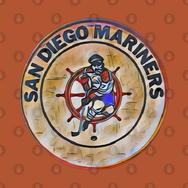 San Diego Mariners Hockey by Kitta’s Shop