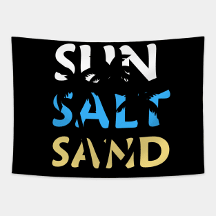 Sun Sand Salt Beach Shirt, Retro Comfort Colors T-Shirt, Trendy Beach Shirts for Women, Summer Vacation Shirts, Womens Oversized Beach Shirt Tapestry