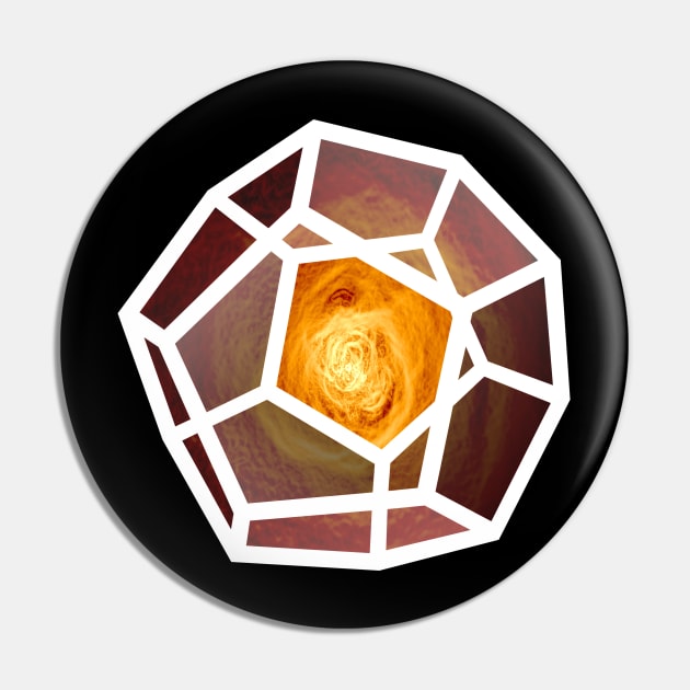 Galaxy space geometry concept: Platonic solid Pin by Blacklinesw9