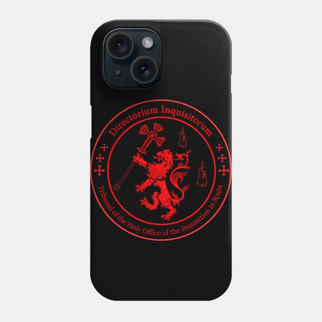 HOLY INQUISITION LOGO Phone Case by theanomalius_merch