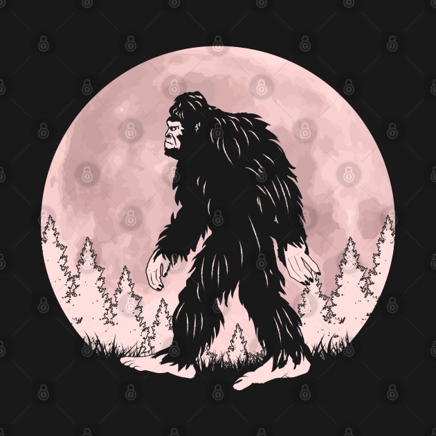 Bigfoot Moon by Tesszero