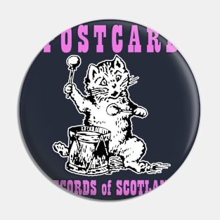 Postcard Records Pin