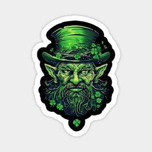 St Patricks Day Leprechaun Magnet