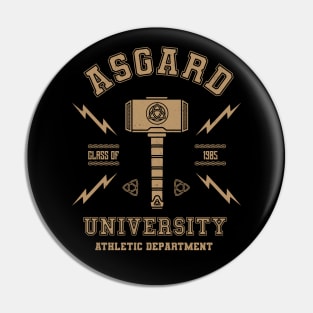 Asgard University Pin