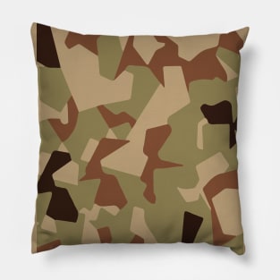 Design camo pattern sand Pillow