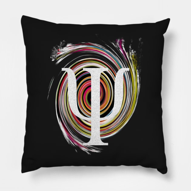 Psychology Symbol Psychologists Pillow by albaley