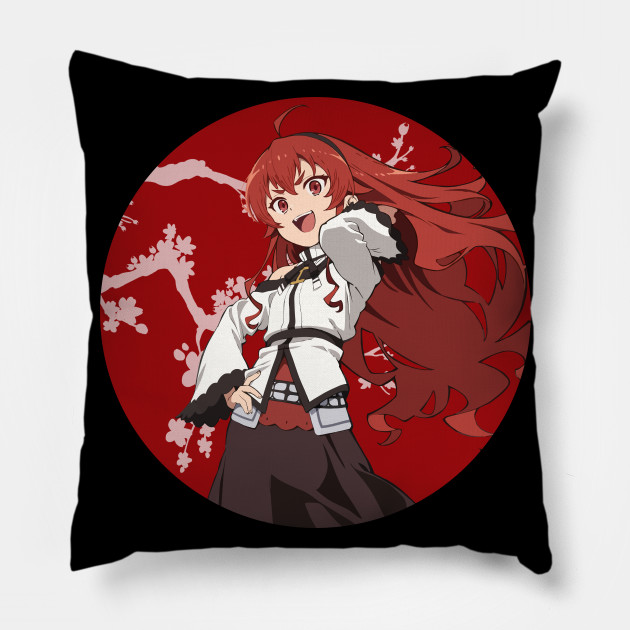 Eris Boreas Greyrat Rudeus Mushoku Tensei Eris Boreas Greyrat Mushoku Tensei Pillow Teepublic teepublic