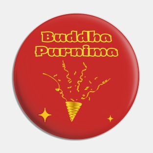 Indian Festivals - Buddha Purnima Pin