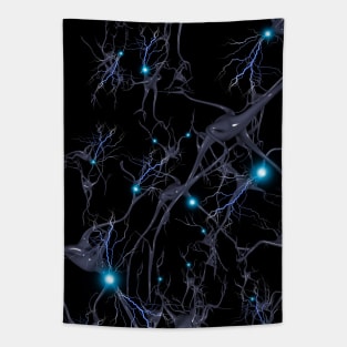 Brain cells. Neurons Tapestry