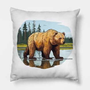 Bear Grazer Pillow