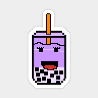 Taro Bubble Tea Magnet