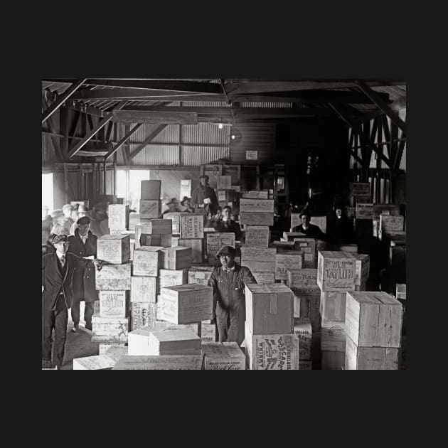 Bootleg Whiskey Warehouse, 1920. Vintage Photo by historyphoto