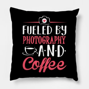 Fueled by Photography and Coffee Pillow