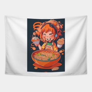 girl cute Tapestry