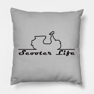 Scooter Life Pillow