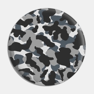 Camouflage, Camo, Camou, Military, Muster Pin