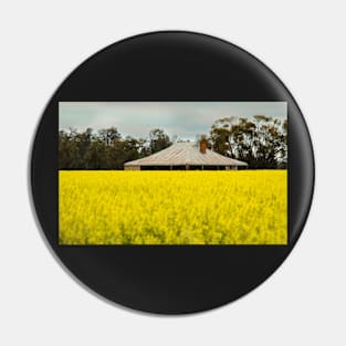 "In fields of Gold" Pin