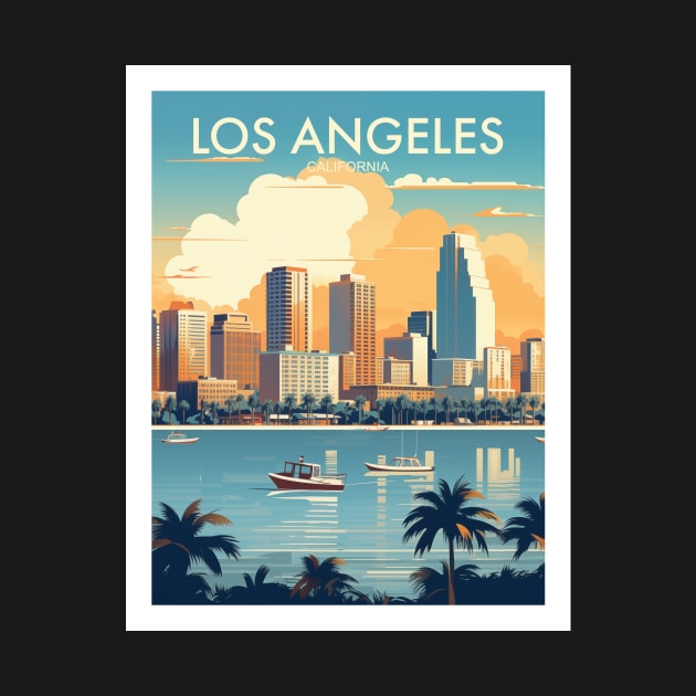 LOS ANGELES by MarkedArtPrints