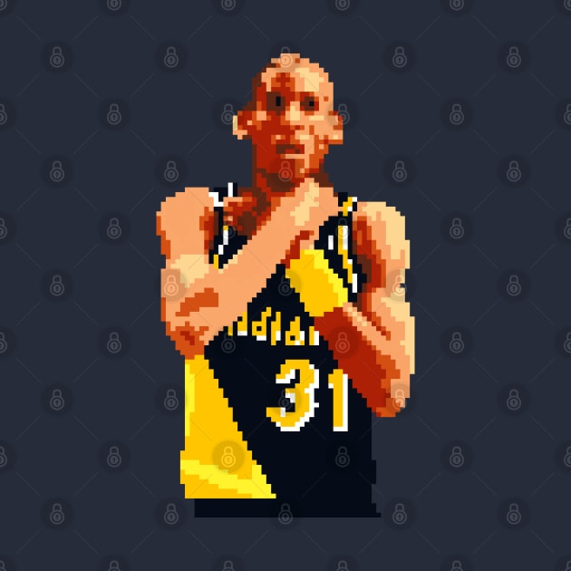 Reggie Miller choke by qiangdade