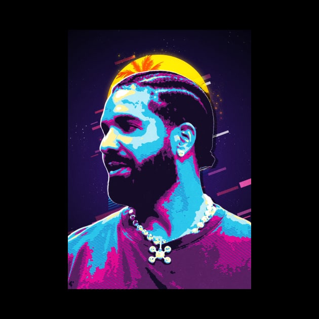 Drake Rapper by Sakent