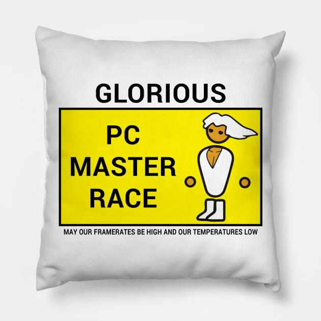 PC Master Race Pillow by ericb