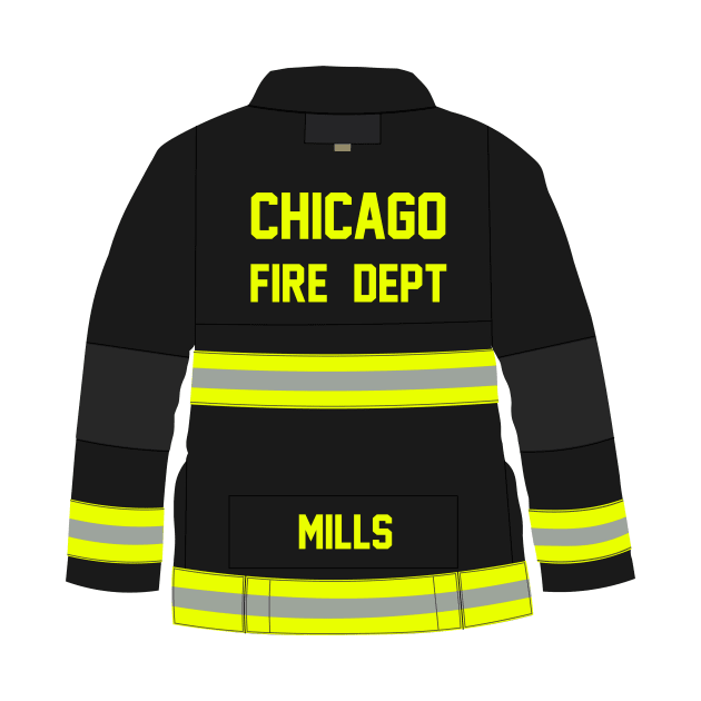 CHICAGO FIRE - PETER MILLS - TURN OUT COAT by emilybraz7