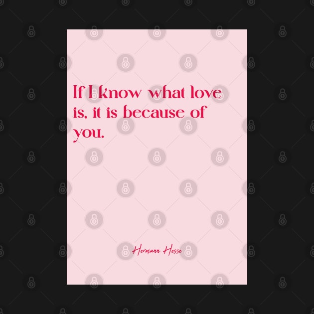 Best love quotes - Hermann Hesse by Labonneepoque