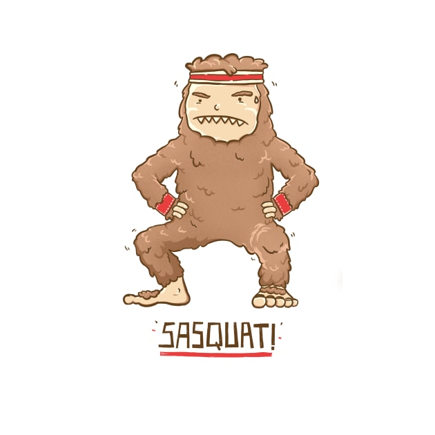 Sasquat! by Darel