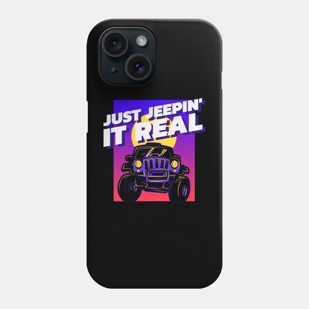 Just jeepin' it real Phone Case by mksjr