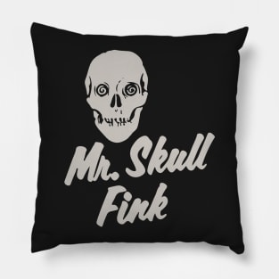 Mr Skull Fink Pillow