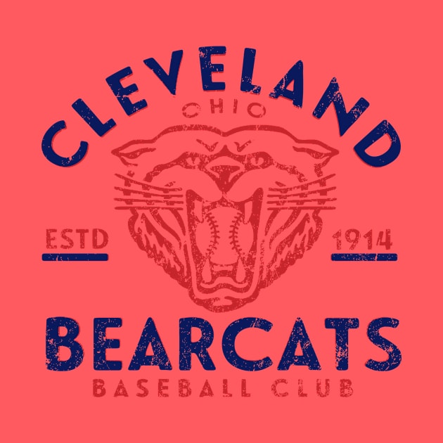 Cleveland Bearcats Baseball by MindsparkCreative