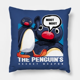 Noot Noot Penguin Meme Pillow