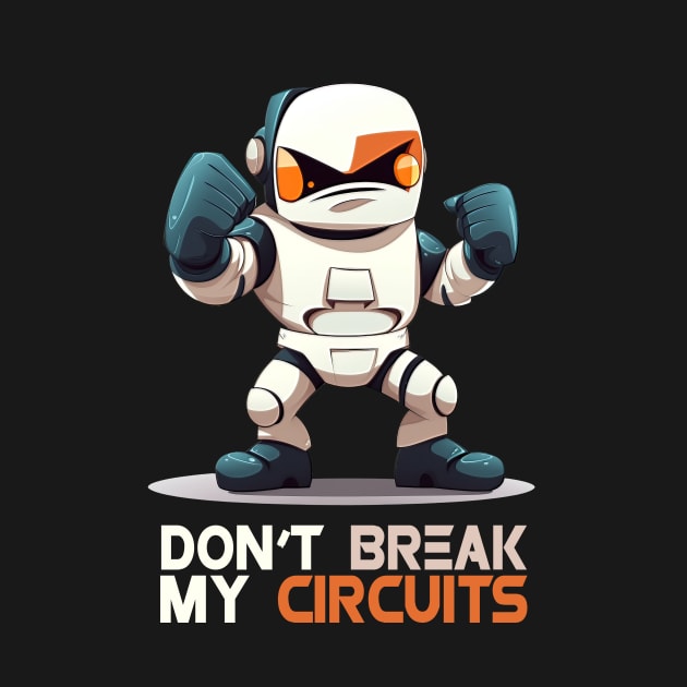 Karate Robot - Don't break my circuits! by Tee-Magination