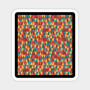 Geometric Line Pattern Magnet