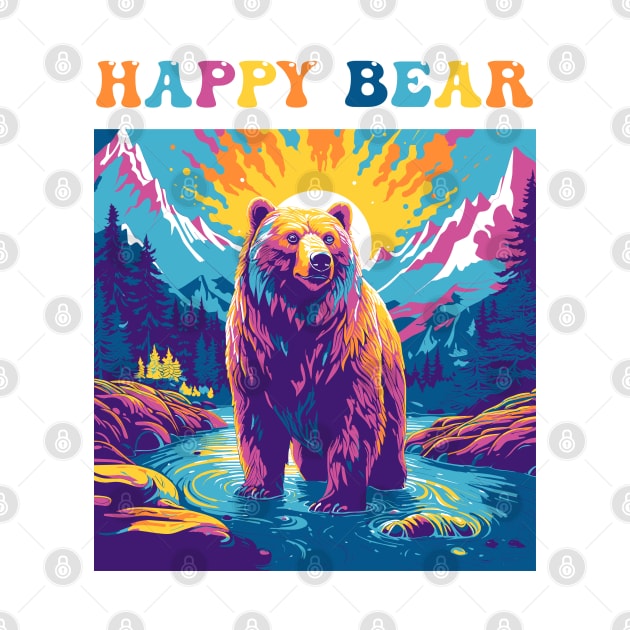 Happy Bear by Yopi