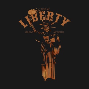 Vintage Skull Liberty T-Shirt