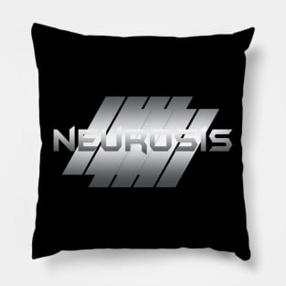 Metallic Illustration neurosis Pillow