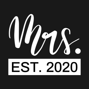 Mrs est.2020 T-Shirt