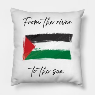 Palestine The Promised Land v2 Pillow