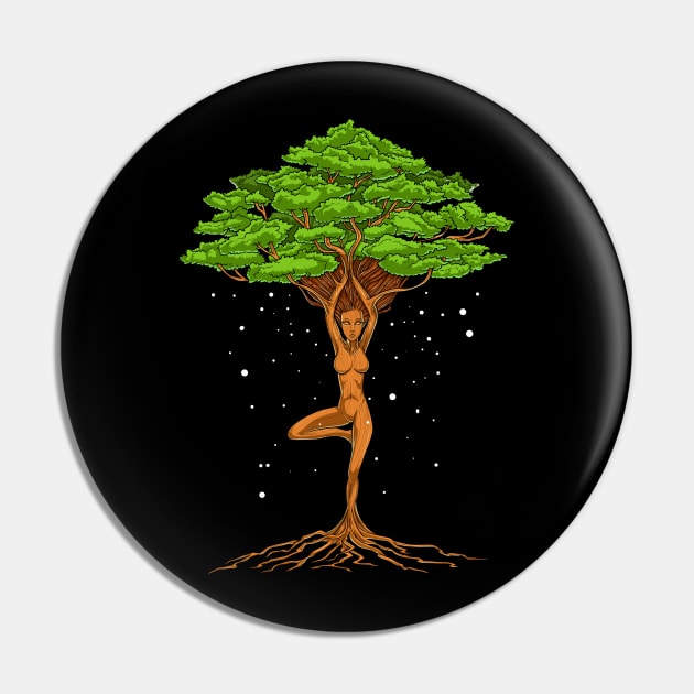 Zen Tree Of Life Pin by underheaven