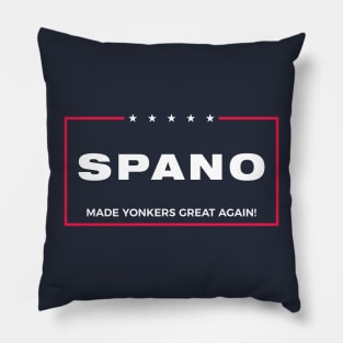 SPANO - Made Yonkers Great Again! Pillow