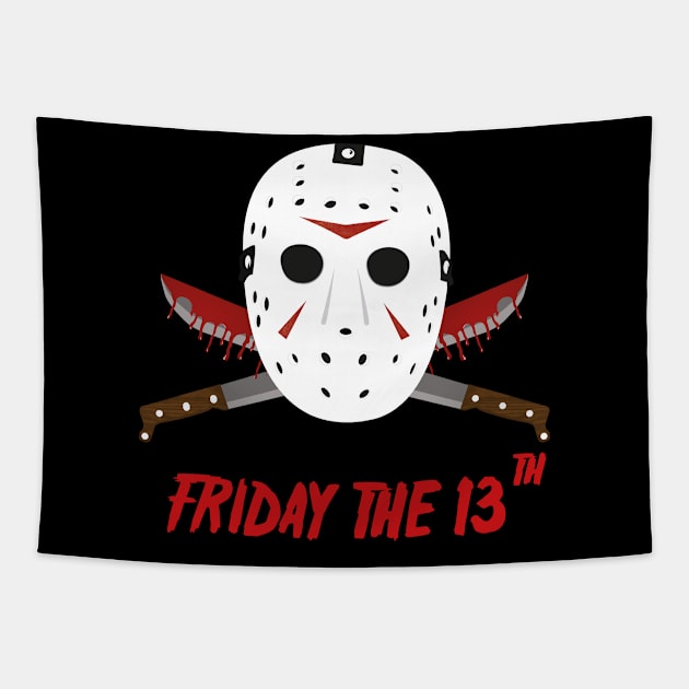 Jason Voorhees Tapestry by Anima Era