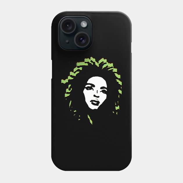 Retro Lauryn Hill Phone Case by Maréee Noiree